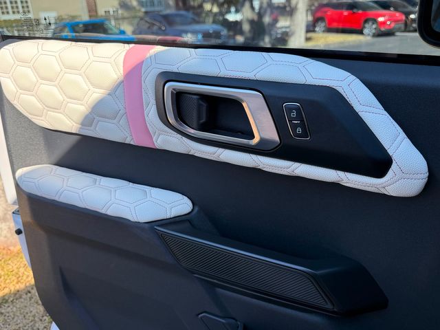 2024 Ford Bronco WILTRAK PEACH PEARL HARDTOP LEATHER LIFTED LOADED | Plant City, FL | psv5 DEMO - Bayshore Automotive