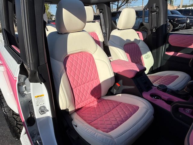 2024 Ford Bronco PINK HEARTS HARDTOP BAYSHORE BRONCO LEATHER LIFT | Plant City, FL | psv5 DEMO - Bayshore Automotive 2024 Ford Bronco PINK HEARTS HARDTOP BAYSHORE BRONCO LEATHER LIFT | Plant City, FL | psv5 DEMO - Bayshore Automotive