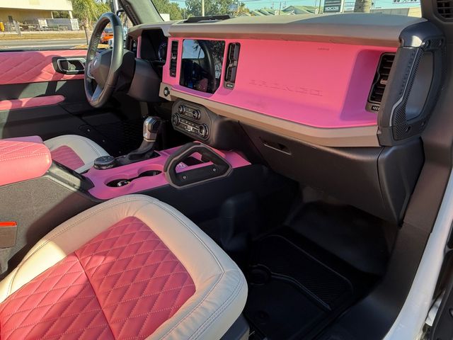 2024 Ford Bronco PINK HEARTS HARDTOP BAYSHORE BRONCO LEATHER LIFT | Plant City, FL | psv5 DEMO - Bayshore Automotive