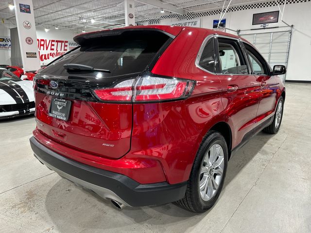 2024 Ford Edge Titanium AWD Leather, Loaded, 1-Owner, Only 9k | Dallas, Texas | Corvette Warehouse 