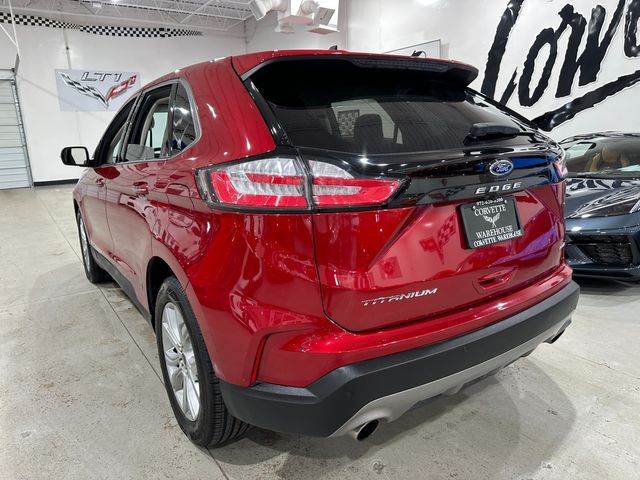 2024 Ford Edge Titanium AWD Leather, Loaded, 1-Owner, Only 9k | Dallas, Texas | Corvette Warehouse 