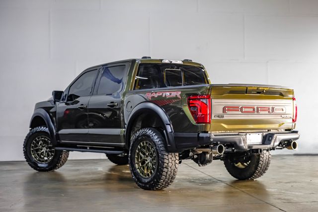 2024 Ford F-150 Raptor 802A Shelter Green PANO 20" VOSSEN 37" A/T | Dallas, TX | East Dallas Diesel