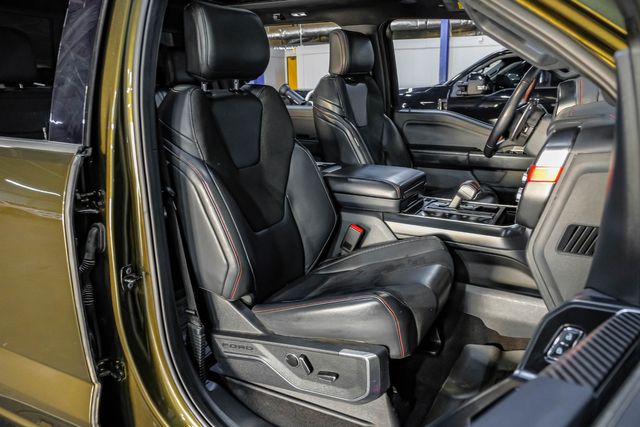 2024 Ford F-150 Raptor 802A Shelter Green PANO 20" VOSSEN 37" A/T | Dallas, TX | East Dallas Diesel