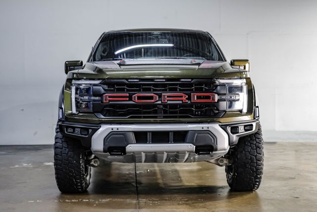 2024 Ford F-150 Raptor 802A Shelter Green PANO 20" VOSSEN 37" A/T | Dallas, TX | East Dallas Diesel