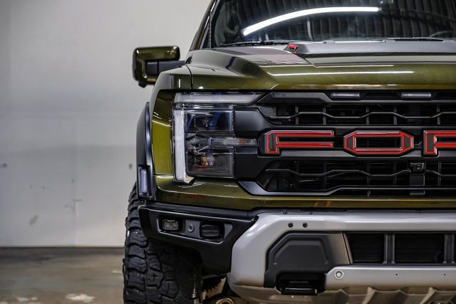 2024 Ford F-150 Raptor 802A Shelter Green PANO 20" VOSSEN 37" A/T | Dallas, TX | East Dallas Diesel