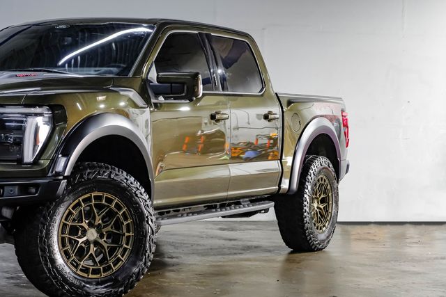2024 Ford F-150 Raptor 802A Shelter Green PANO 20" VOSSEN 37" A/T | Dallas, TX | East Dallas Diesel