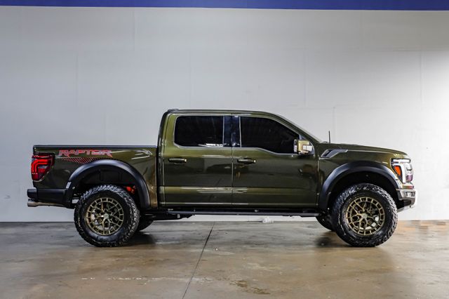 2024 Ford F-150 Raptor 802A Shelter Green PANO 20" VOSSEN 37" A/T | Dallas, TX | East Dallas Diesel
