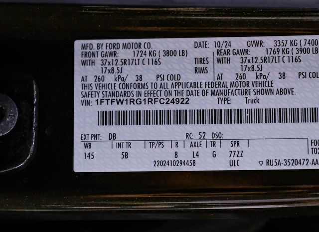 2024 Ford F-150 Raptor 802A Shelter Green PANO 20" VOSSEN 37" A/T | Dallas, TX | East Dallas Diesel 2024 Ford F-150 Raptor 802A Shelter Green PANO 20" VOSSEN 37" A/T | Dallas, TX | East Dallas Diesel