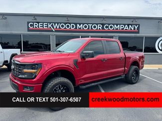 2024 Ford F-150 STX 4x4 Crew Cab 5.0 1Owner Leveled 20s Financing