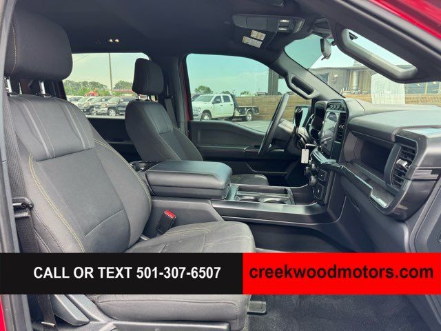 2024 Ford F-150 STX 4x4 Crew Cab 5.0 1Owner Leveled 20s Financing