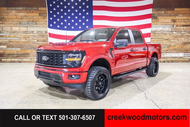 2024 Ford F-150 STX 4x4 Crew Cab 5.0L 1Owner LEVELED 20s Financing in Searcy, AR 72143