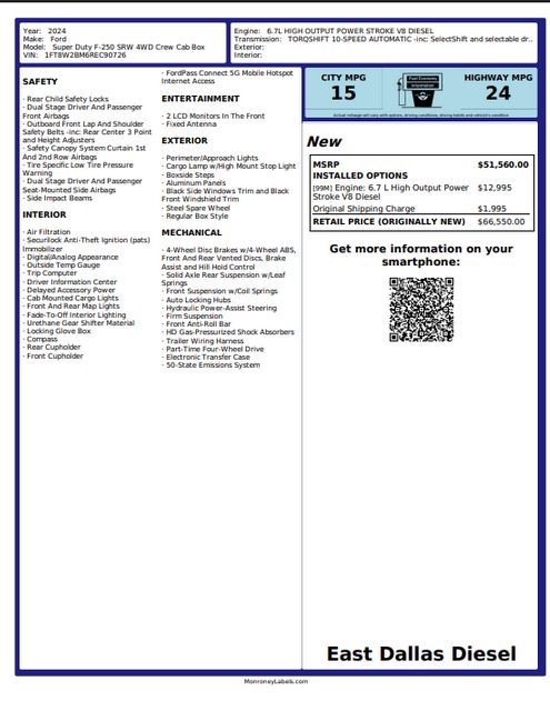 2024 Ford F-250 LARIAT | Dallas, TX | East Dallas Diesel 2024 Ford F-250 LARIAT | Dallas, TX | East Dallas Diesel