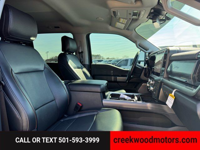 2024 Ford F-250 Super Duty Lariat 4x4 Crew Cab Diesel LEVELED 20s 1 Owner