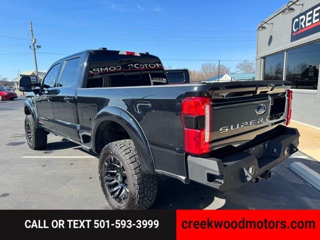 2024 Ford F-250 Super Duty Lariat 4x4 Crew Cab Diesel LEVELED 20s 1 Owner