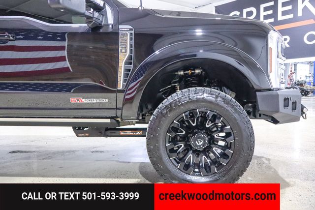 2024 Ford F-250 Super Duty Lariat Ultimate 4x4 HO Diesel LIFTED Winch 1 Owner