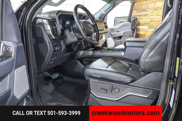 2024 Ford F-250 Super Duty Lariat Ultimate 4x4 HO Diesel LIFTED Winch 1 Owner