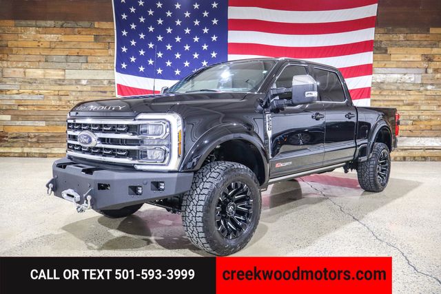2024 Ford F-250 Super Duty Lariat Ultimate 4x4 HO Diesel LIFTED Winch 1 Owner