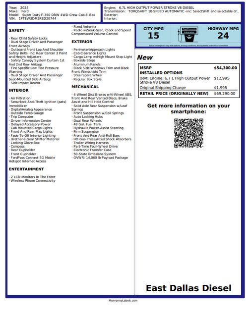 2024 Ford F-350 Limited | Dallas, TX | East Dallas Diesel 2024 Ford F-350 Limited | Dallas, TX | East Dallas Diesel