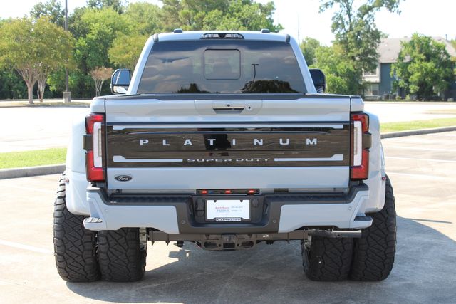 2024 Ford F-450 Super Duty Platinum DRW 4X4 Crew Cab 176" WB 6.7L HI Output Pkg 773A | CONROE, TX | SportChassis/ Featherlite Trailers of Texas 2024 Ford F-450 Super Duty Platinum DRW 4X4 Crew Cab 176" WB 6.7L HI Output Pkg 773A | CONROE, TX | SportChassis/ Featherlite Trailers of Texas