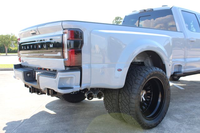 2024 Ford F-450 Super Duty Platinum DRW 4X4 Crew Cab 176" WB 6.7L HI Output Pkg 773A | CONROE, TX | SportChassis/ Featherlite Trailers of Texas 2024 Ford F-450 Super Duty Platinum DRW 4X4 Crew Cab 176" WB 6.7L HI Output Pkg 773A | CONROE, TX | SportChassis/ Featherlite Trailers of Texas