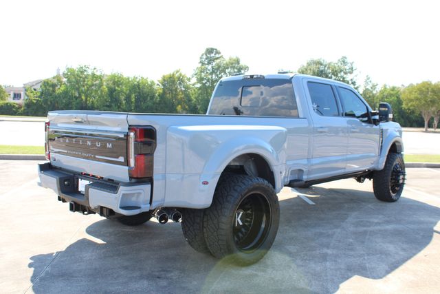 2024 Ford F-450 Super Duty Platinum DRW 4X4 Crew Cab 176" WB 6.7L HI Output Pkg 773A | CONROE, TX | SportChassis/ Featherlite Trailers of Texas 2024 Ford F-450 Super Duty Platinum DRW 4X4 Crew Cab 176" WB 6.7L HI Output Pkg 773A | CONROE, TX | SportChassis/ Featherlite Trailers of Texas