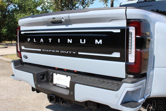 2024 Ford F-450 Super Duty Platinum DRW 4X4 Crew Cab 176" WB 6.7L HI Output Pkg 773A | CONROE, TX | SportChassis/ Featherlite Trailers of Texas 2024 Ford F-450 Super Duty Platinum DRW 4X4 Crew Cab 176" WB 6.7L HI Output Pkg 773A | CONROE, TX | SportChassis/ Featherlite Trailers of Texas