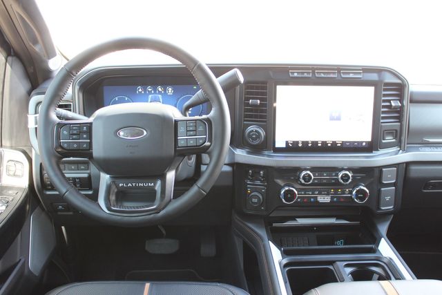 2024 Ford F-450 Super Duty Platinum DRW 4X4 Crew Cab 176" WB 6.7L HI Output Pkg 773A | CONROE, TX | SportChassis/ Featherlite Trailers of Texas 2024 Ford F-450 Super Duty Platinum DRW 4X4 Crew Cab 176" WB 6.7L HI Output Pkg 773A | CONROE, TX | SportChassis/ Featherlite Trailers of Texas