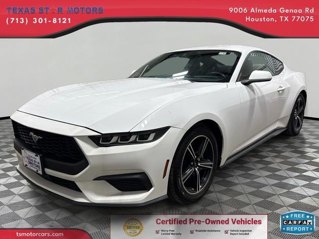 2024 Ford Mustang EcoBoost | Houston, TX | Texas Star Motors 2024 Ford Mustang EcoBoost | Houston, TX | Texas Star Motors