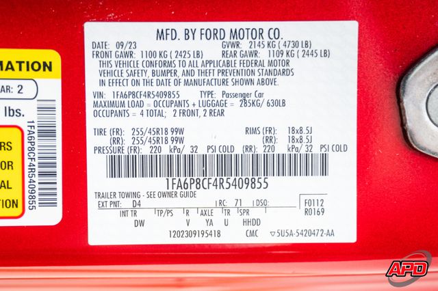 2024 Ford Mustang GT Whipple Supercharged 2024 Ford Mustang GT Whipple Supercharged