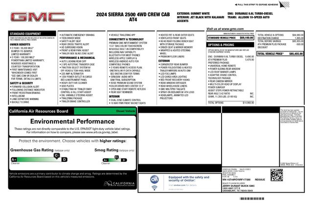 2024 GMC Sierra 2500HD AT4 Premium Plus 6.6L Duramax Diesel Allison Auto | Dallas, TX | East Dallas Diesel 2024 GMC Sierra 2500HD AT4 Premium Plus 6.6L Duramax Diesel Allison Auto | Dallas, TX | East Dallas Diesel