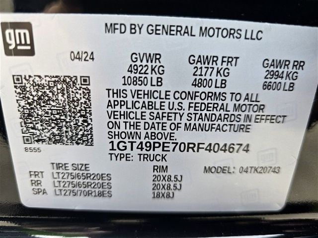 2024 GMC Sierra 2500HD AT4