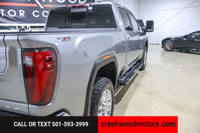 2024 GMC Sierra 2500HD SLT X31 4x4 Duramax Diesel Alllison 1 Owner 20s