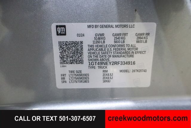 2024 GMC Sierra 2500HD SLT X31 4x4 Duramax Diesel Alllison LEVELED 20s 2024 GMC Sierra 2500HD SLT X31 4x4 Duramax Diesel Alllison LEVELED 20s