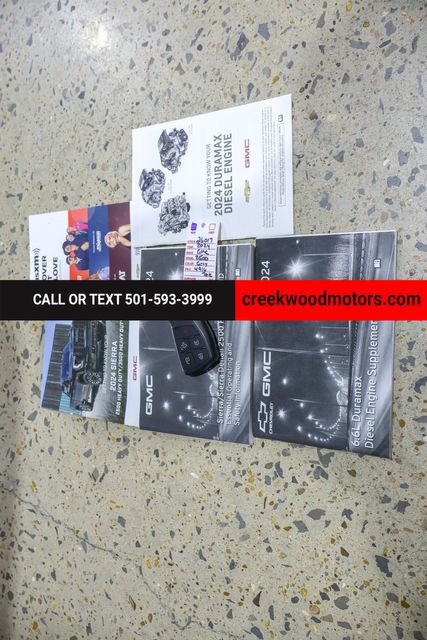 2024 GMC Sierra 2500HD SLT X31 4x4 Duramax Diesel Alllison 1 Owner 20s