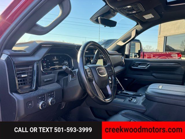 2024 GMC Sierra 2500HD AT4 4x4 Duramax Diesel Allison 1 Owner 20s LEVELED