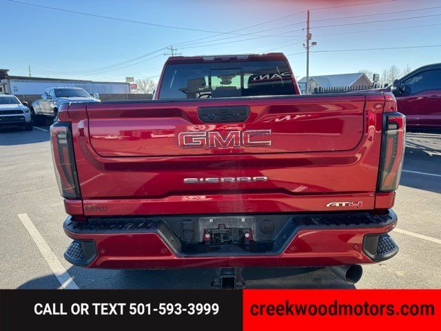 2024 GMC Sierra 2500HD AT4 4x4 Duramax Diesel Allison 1 Owner 20s LEVELED