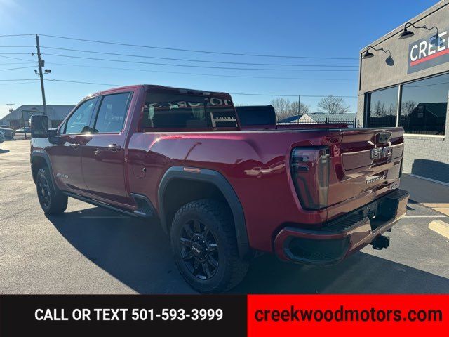 2024 GMC Sierra 2500HD AT4 4x4 Duramax Diesel Allison 1 Owner 20s LEVELED