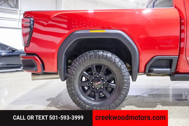 2024 GMC Sierra 2500HD AT4 4x4 Duramax Diesel Allison 1 Owner 20s LEVELED