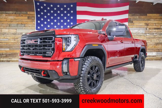 2024 GMC Sierra 2500HD AT4 4x4 Duramax Diesel Allison 1 Owner 20s LEVELED