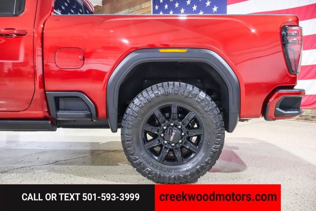 2024 GMC Sierra 2500HD AT4 4x4 Duramax Diesel Allison 1 Owner 20s LEVELED