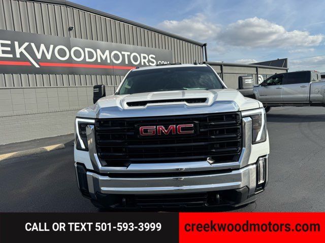 2024 GMC Sierra 2500HD Pro 4x4 Crew Cab GAS 1 Owner White Financing NICE