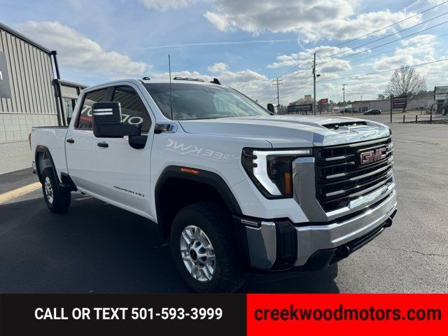 2024 GMC Sierra 2500HD Pro 4x4 Crew Cab GAS 1 Owner White Financing NICE 2024 GMC Sierra 2500HD Pro 4x4 Crew Cab GAS 1 Owner White Financing NICE