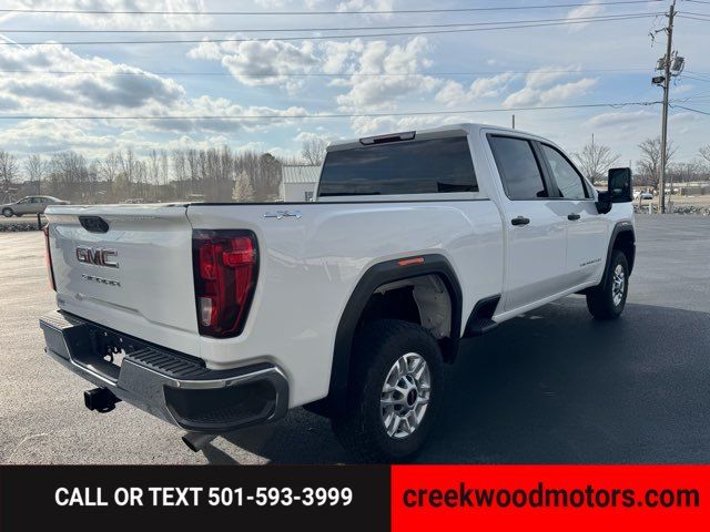 2024 GMC Sierra 2500HD Pro 4x4 Crew Cab GAS 1 Owner White Financing NICE
