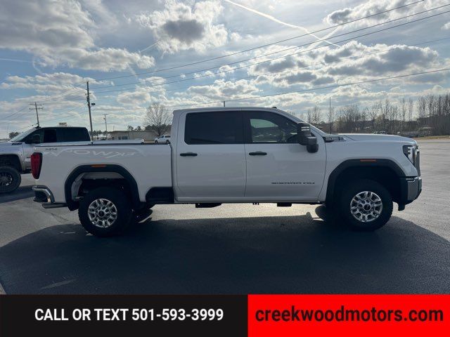 2024 GMC Sierra 2500HD Pro 4x4 Crew Cab GAS 1 Owner White Financing NICE 2024 GMC Sierra 2500HD Pro 4x4 Crew Cab GAS 1 Owner White Financing NICE