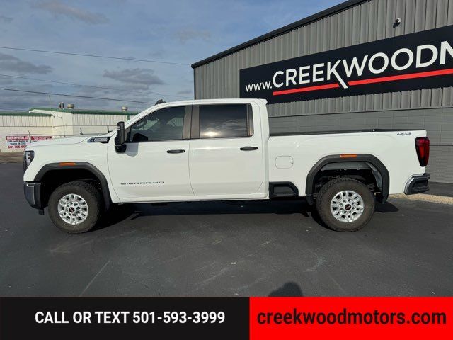 2024 GMC Sierra 2500HD Pro 4x4 Crew Cab GAS 1 Owner White Financing NICE 2024 GMC Sierra 2500HD Pro 4x4 Crew Cab GAS 1 Owner White Financing NICE