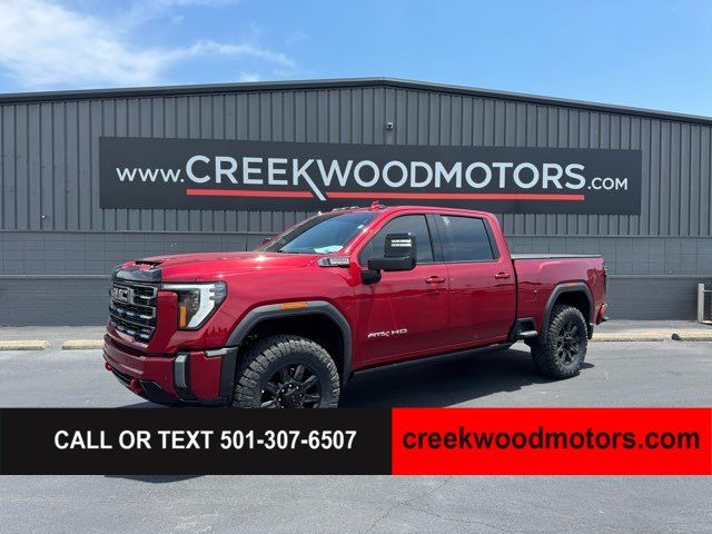 2024 GMC Sierra 2500HD AT4 4x4 Duramax Diesel Allison LEVELED New Tires