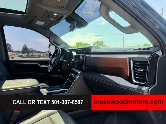 2024 GMC Sierra 2500HD Denali 4x4 Crew Cab Duramax Diesel Allison 20s