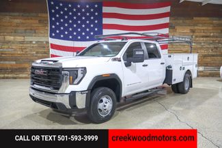 2024 GMC Sierra 3500HD Pro 4x4 Dually Utility Flatbed Boxes Diesel 1Owner in Searcy, AR 72143
