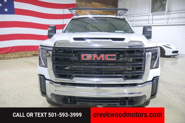 2024 GMC Sierra 3500HD Pro 4x4 Dually Utility Flatbed Boxes Diesel 1Owner 2024 GMC Sierra 3500HD Pro 4x4 Dually Utility Flatbed Boxes Diesel 1Owner