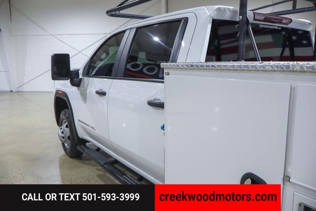 2024 GMC Sierra 3500HD Pro 4x4 Dually Utility Flatbed Boxes Diesel 1Owner